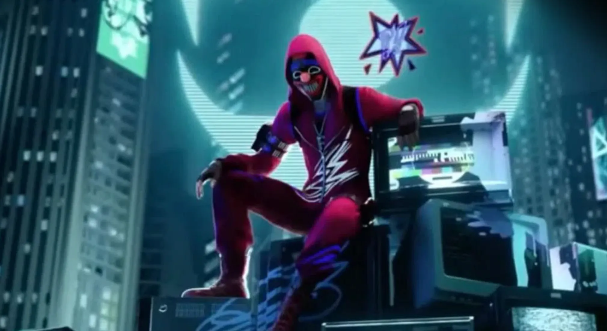 Red Criminal skin free fire